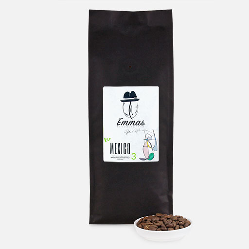 500 g Emmas Bio Kaffee Mexico ganze Bohne