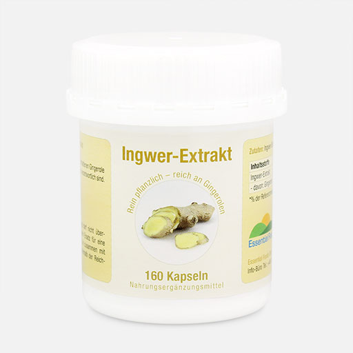 160 Kapseln Ingwer-Extrakt