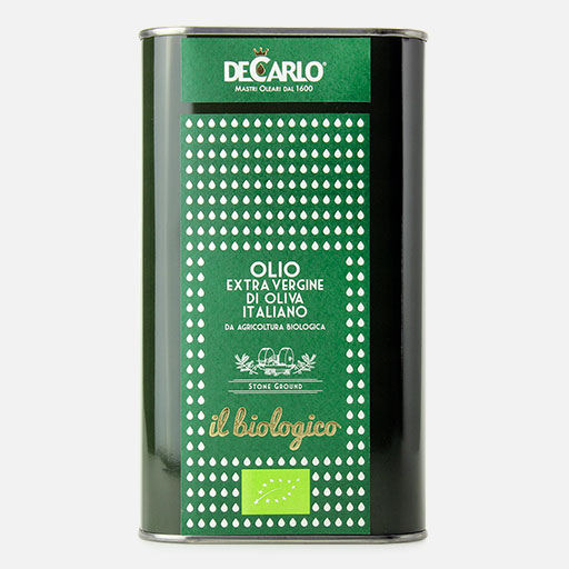 1000 ml Bio Olivenöl De Carlo il biologico