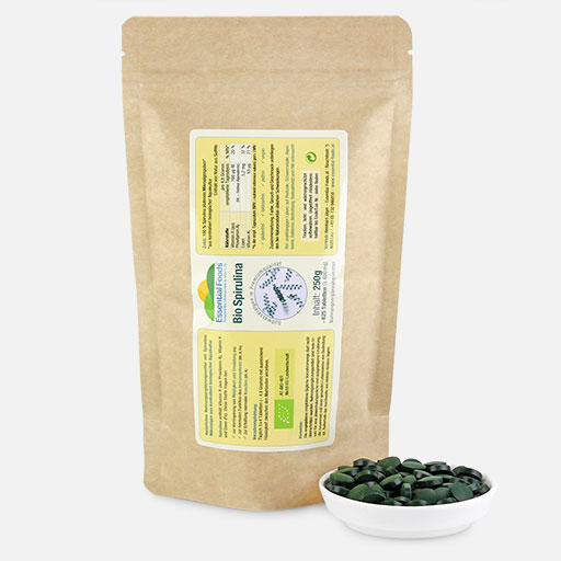 250 g Bio Spirulina Algen Presslinge