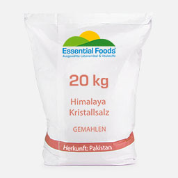 20 kg Himalaya Kristallsalz Gemahlen